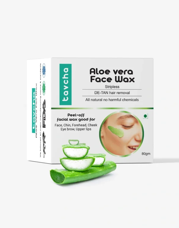 tavcha aloevera face wax pack